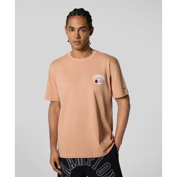 Champion 221199-OS063 Street Varsity SS Tee Turuncu Erkek T-Shirt
