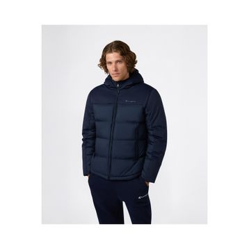 Champion 221551-BS501 Lacivert Hooded Jacket Erkek Outdoor Mont