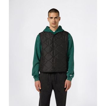 Champion 221557-KK001 Siyah Outdoor Polyfilled Vest Erkek Yelek