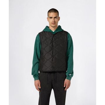 Champion 221557-KK001 Siyah Outdoor Polyfilled Vest Erkek Yelek