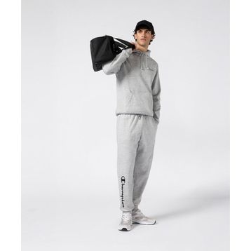 Champion 221920-EM021 Gri Script Shop Rib Cuff Pants Erkek Eşofman Altı
