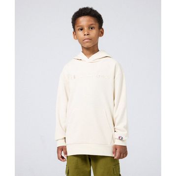 Champion 306763-YS137 Bej Icons Hooded Erkek Çocuk Sweatshirt
