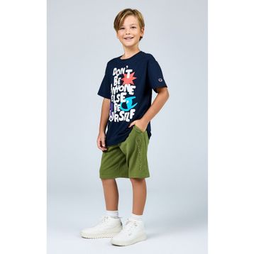 Champion 306766-GS573 Yeşil Icons Bermuda Erkek Çocuk Şort