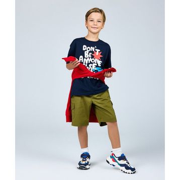 Champion 306768-GS573 Yeşil Icons Cargo Bermuda Erkek Çocuk Şort