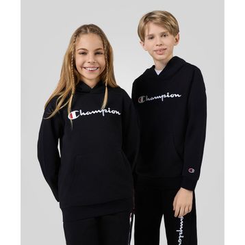 Champion 306970-KK001 Siyah Icons Hooded Erkek Çocuk Sweatshirt