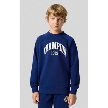 Champion 307233-BS567 Lacivert State Of Play Crewneck Çocuk Sweatshirt