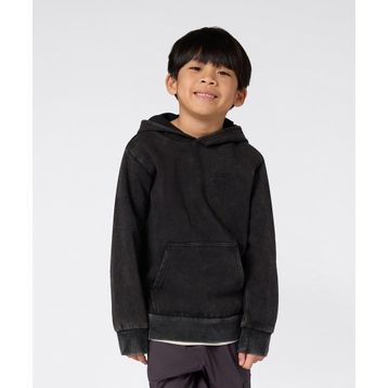Champion 307277-KK001 Siyah Icons Wash Hooded Çocuk Sweatshirt