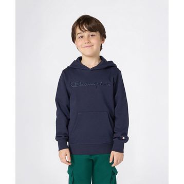 Champion 307336-BS501 Lacivert Icons Hooded Çocuk Sweatshirt