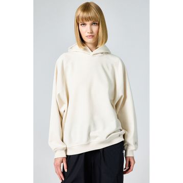 Champion E10001-YS137 Eco Future Hooded Bej Kadın Sweatshirt