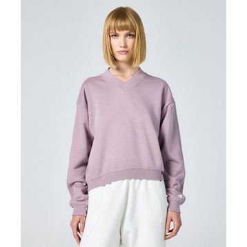 Champion E10007-PS162 Eco Future Crewneck Croptop Mor Kadın Sweatshirt