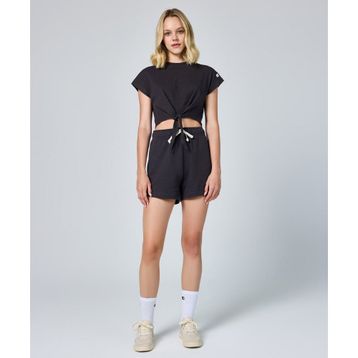 Champion E10009-ES503 Siyah Eco Future Bermuda Kadın Şort