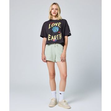 Champion E10009-GS072 Yeşil Eco Future Bermuda Kadın Şort