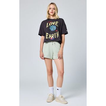 Champion E10009-GS072 Yeşil Eco Future Bermuda Kadın Şort