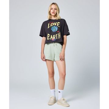 Champion E10009-GS072 Yeşil Eco Future Bermuda Kadın Şort
