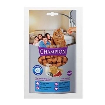 Champion Hairball Tüy Yumağı Engelleyici Dolgulu 60 gr Kedi Ödülü
