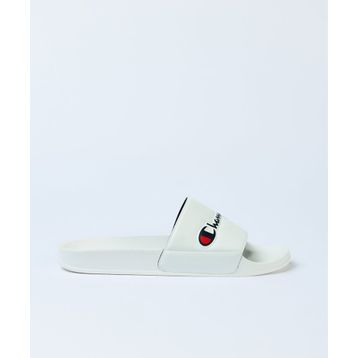 Champion Icons Varsity S11544-WW001 Beyaz Slide Kadın Terlik