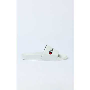 Champion Icons Varsity S11544-WW001 Beyaz Slide Kadın Terlik
