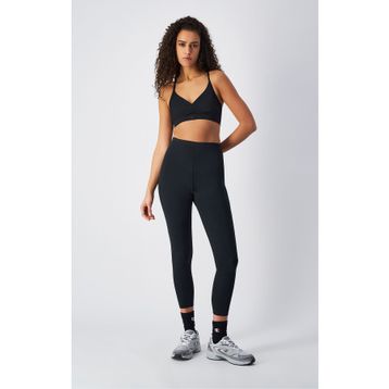 Champion M0371-KK001 Athletics Capri Leggings Siyah Kadın Tayt