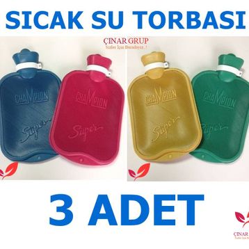 Champion Termofor 3 Adet Sıcak Su Torbası