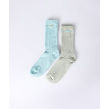 Champion U20122-BS017 Icons 2PK Crew Socks Çok Renkli Erkek Çorap