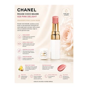Chanel Rouge Coco Baume - 928 Pink Delight Ruj