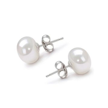 Chavin CE86-7 Gerçek İnci Çelik 7 mm. Küpe