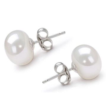 Chavin CE86-7 Gerçek İnci Çelik 7 mm. Küpe