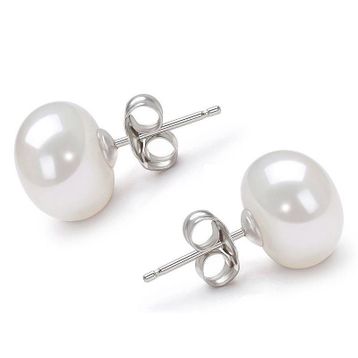 Chavin CE86-7 Gerçek İnci Çelik 7 mm. Küpe