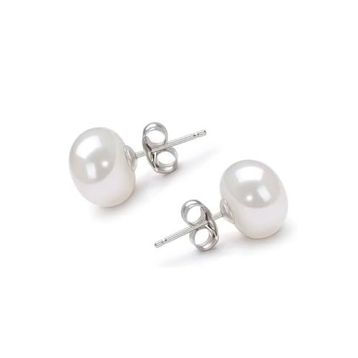 Chavin CE86-9 8-9 mm Gerçek İnci Çelik Kadın Küpe