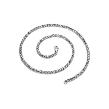 Chavin DG34-4 50 cm 4 mm Burgu Çelik Erkek Zincir Kolye