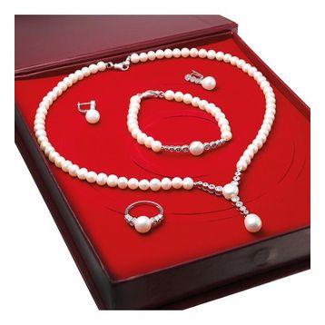 Chavin DS33 İnci Gümüş Set
