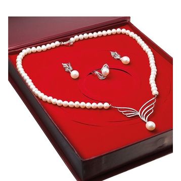 Chavin DS34 İnci Gümüş Set