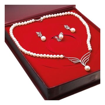 Chavin DS34 İnci Gümüş Set