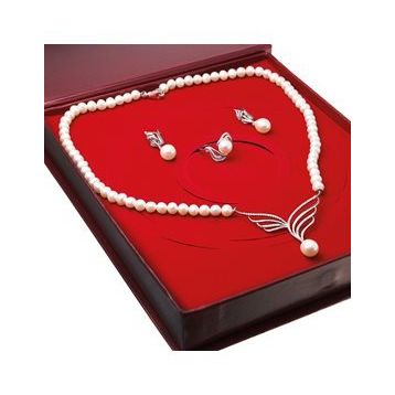 Chavin DS34 İnci Gümüş Set