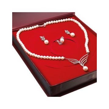 Chavin DS34 İnci Gümüş Set