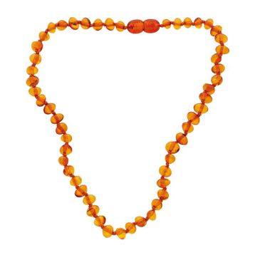 Chavin DZ09 Kehribar Doğal Taşlı Kolye