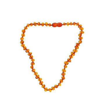 Chavin DZ09 Kehribar Doğal Taşlı Kolye