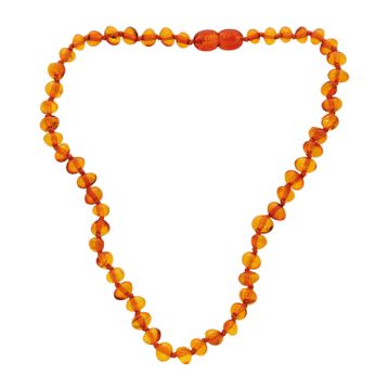 Chavin DZ09 Kehribar Doğal Taşlı Kolye