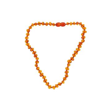 Chavin DZ09 Kehribar Doğal Taşlı Kolye