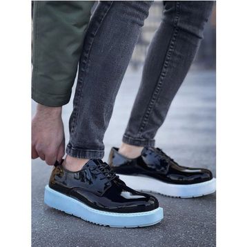 Chekich CH001 RBT Classic Lace Siyah Erkek Günlük Ayakkabı