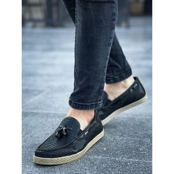 Chekich CH141 HT Croco Siyah Erkek Günlük Ayakkabı