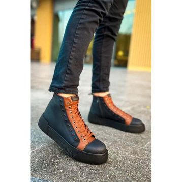 Chekich CH167 Gst Blazer Siyah Taba Erkek Bot