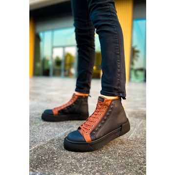 Chekich CH167 Gst Blazer Siyah Taba Erkek Bot