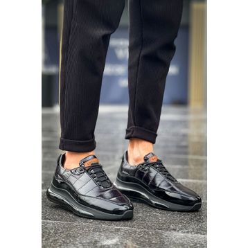 Chekich CH179 Rst Sporty Runner Siyah Erkek Spor Ayakkabı