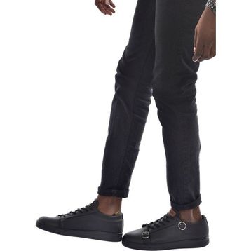 Chekich CH191 CST Side Buckle Siyah Erkek Günlük Ayakkabı