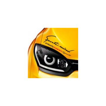 Chery Sports Mind Far Üstü Oto Sticker
