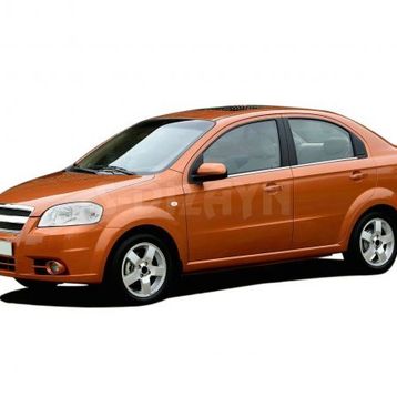 Chevrolet Aveo SD 2006-2010 4 Parça Krom Cam Çıtası