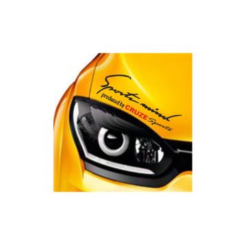 Chevrolet Cruze Sports Mind Far Üstü Oto Sticker