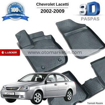 Chevrolet Lacetti 3D Havuzlu Paspas