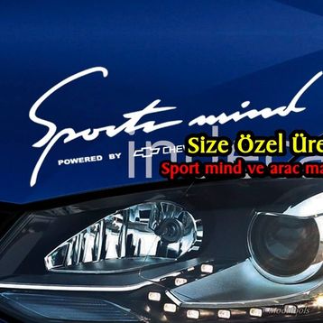 Chevrolet Sports Mind Oto Sticker